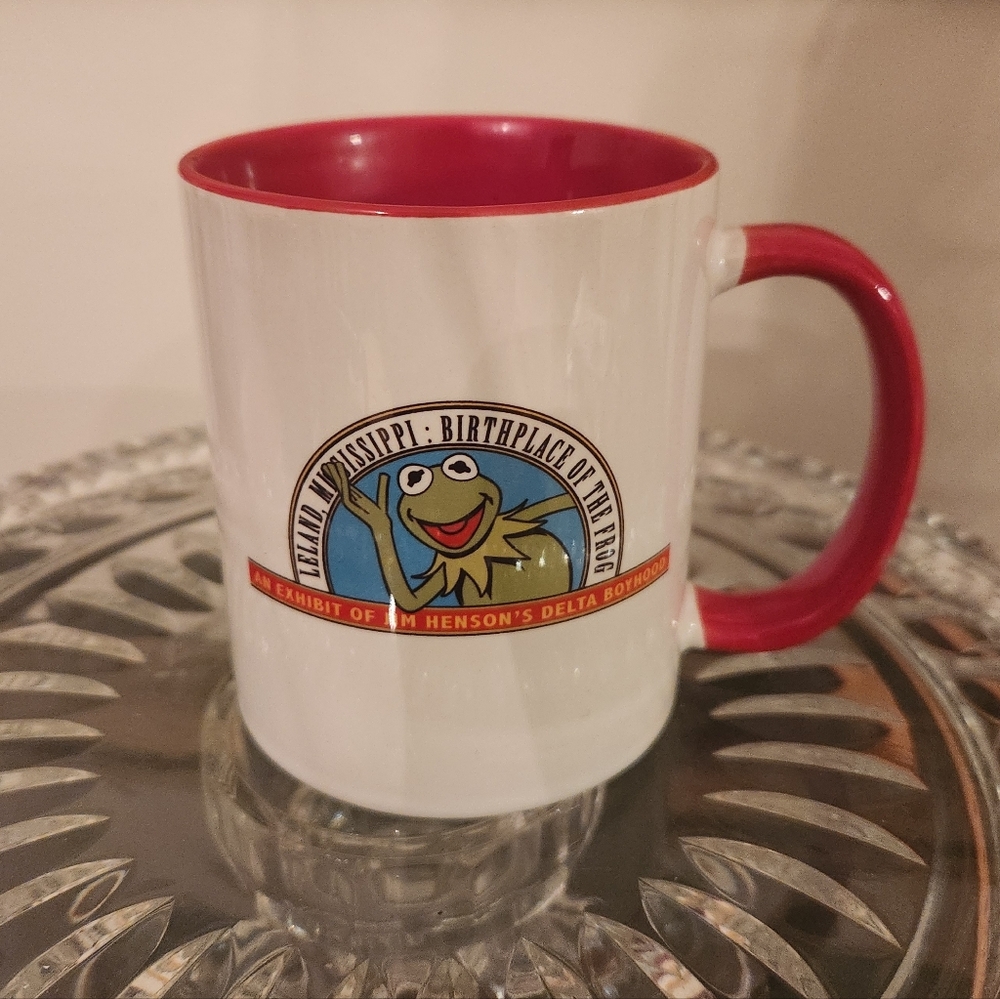 Kermit the Frog‎ Muppets Museum Souvenir Coffee Mug